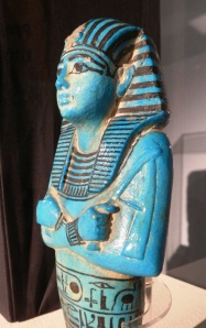 Shabti of Seti I in 'Pharaoh' exhibition